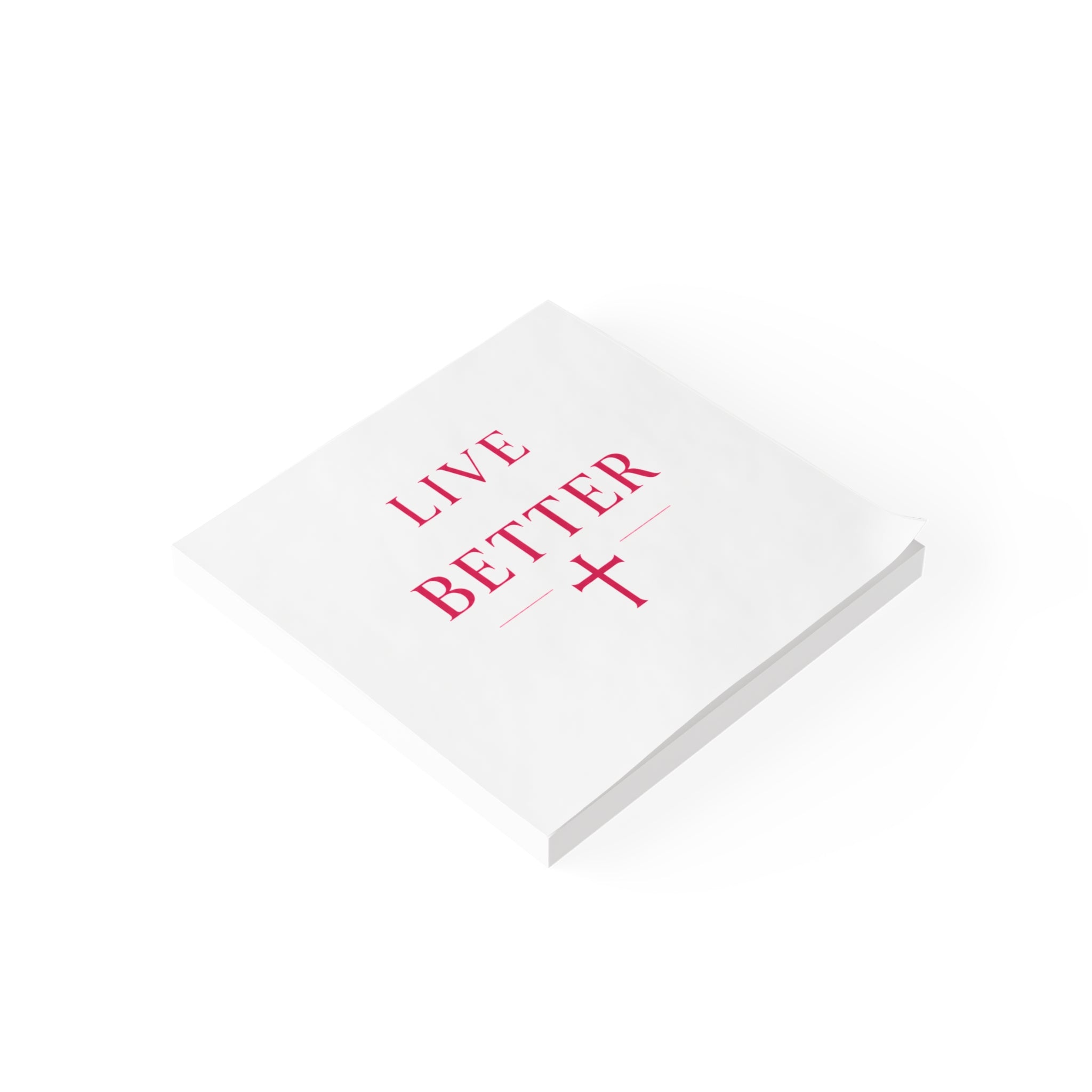 Bloc de notas Post-it Live Better — Notas adhesivas cristianas inspiradoras