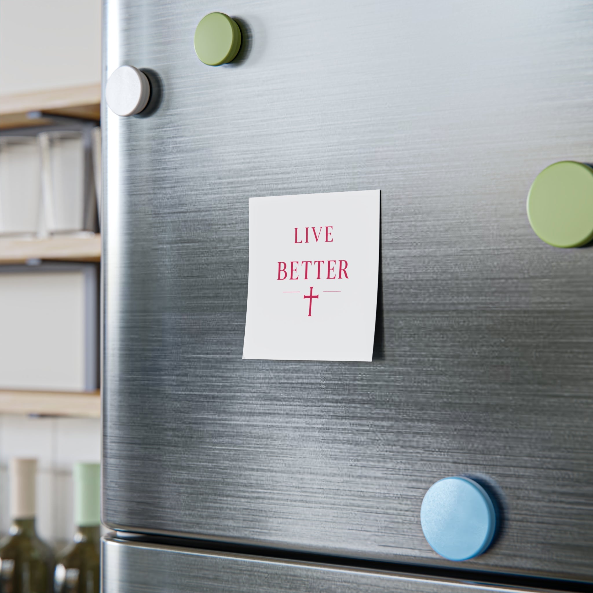Bloc de notas Post-it Live Better — Notas adhesivas cristianas inspiradoras