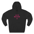 Women's Live Better, "Walk with Faith," Cross Hoodie — Faith-Inspired Inspirational Pullover