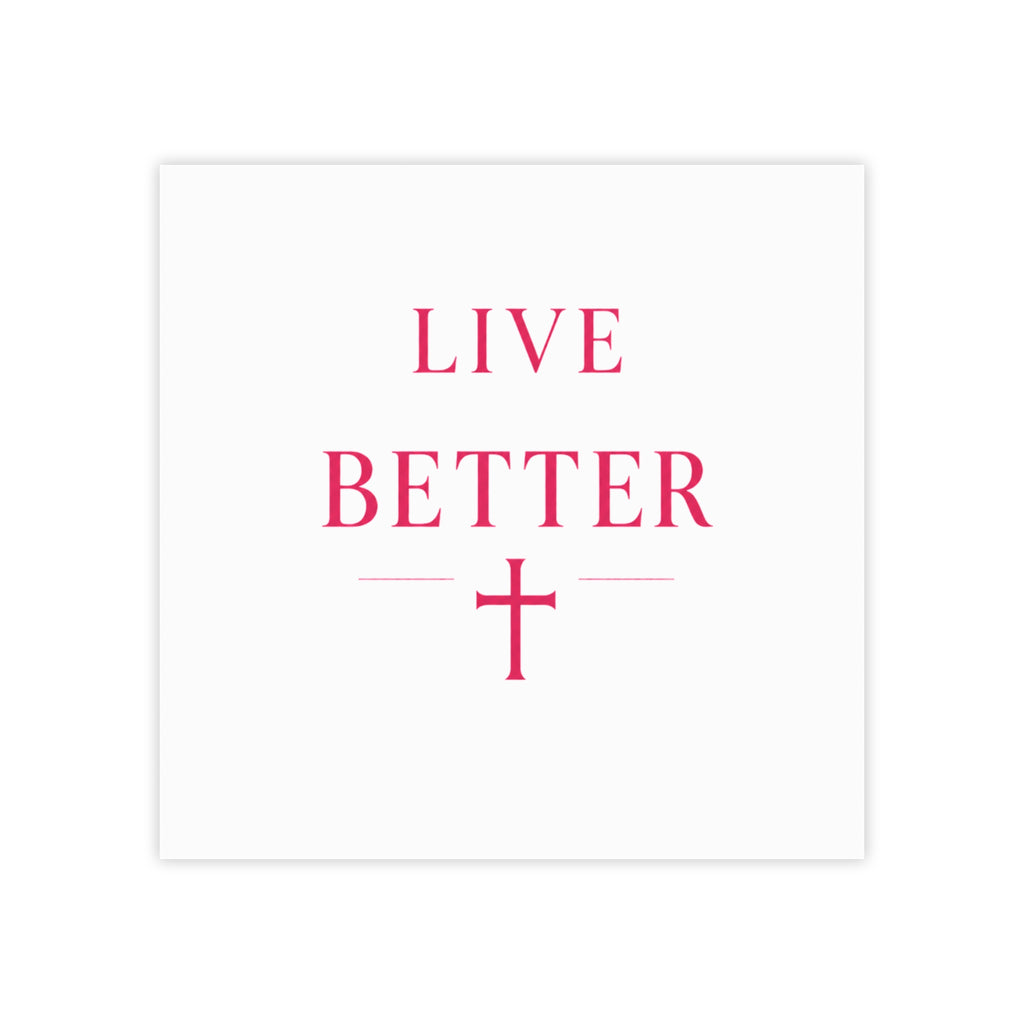 Bloc de notas Post-it Live Better — Notas adhesivas cristianas inspiradoras