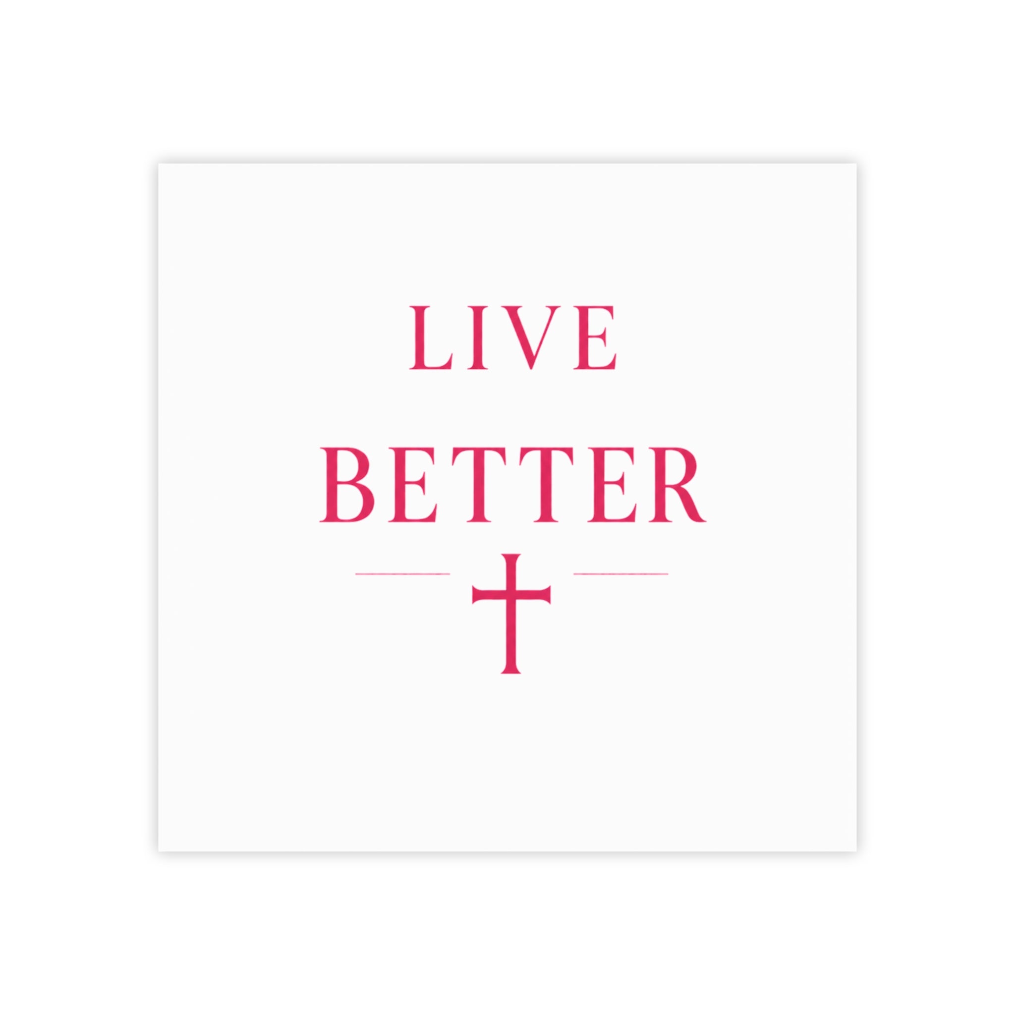 Bloc de notas Post-it Live Better — Notas adhesivas cristianas inspiradoras