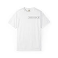Camiseta de hombre, Vive la vida a tu manera, Letras negras,