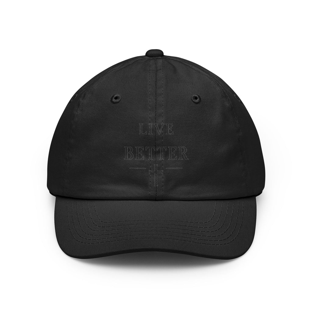 Live Better Cross Dad Hat, Faith Inspired Baseball Cap
