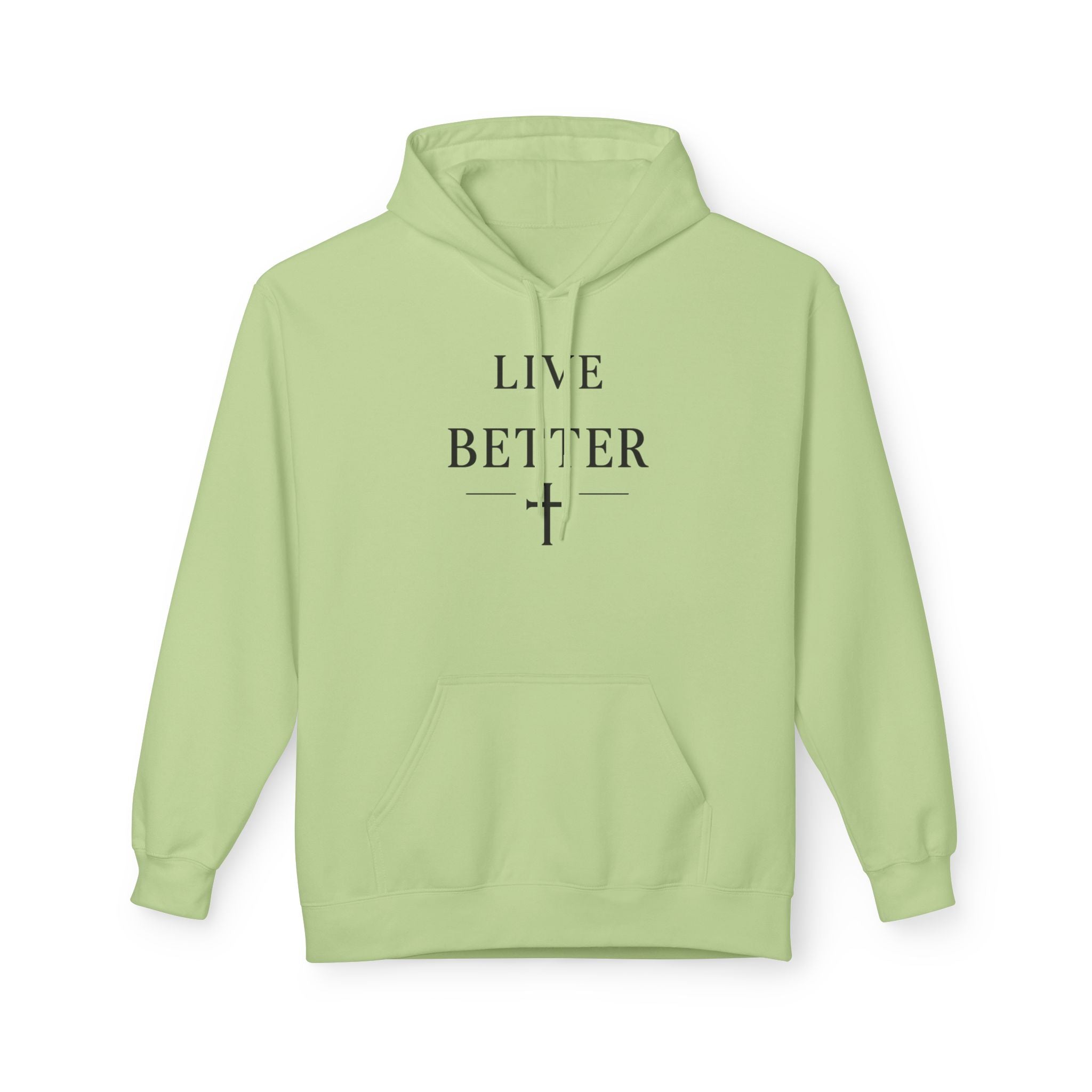 Men's Live Better Hoodie, — Inspirational ‘Live Life Your Way’ Pullover