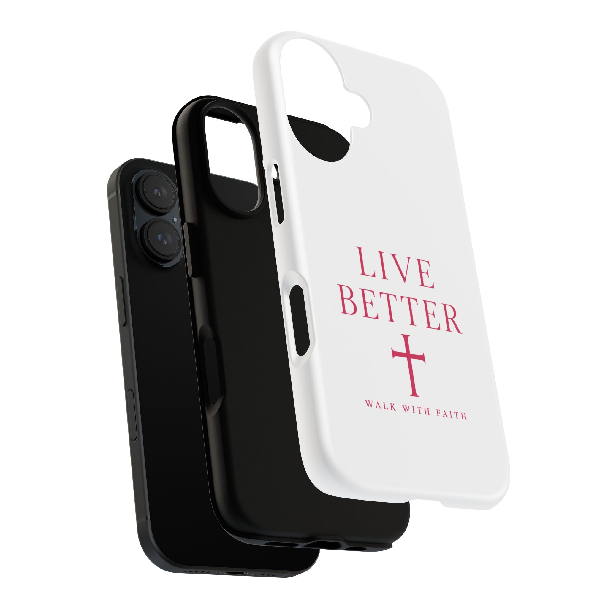 Funda para teléfono Live Better — Camina con esta funda de iPhone inspirada en la fe