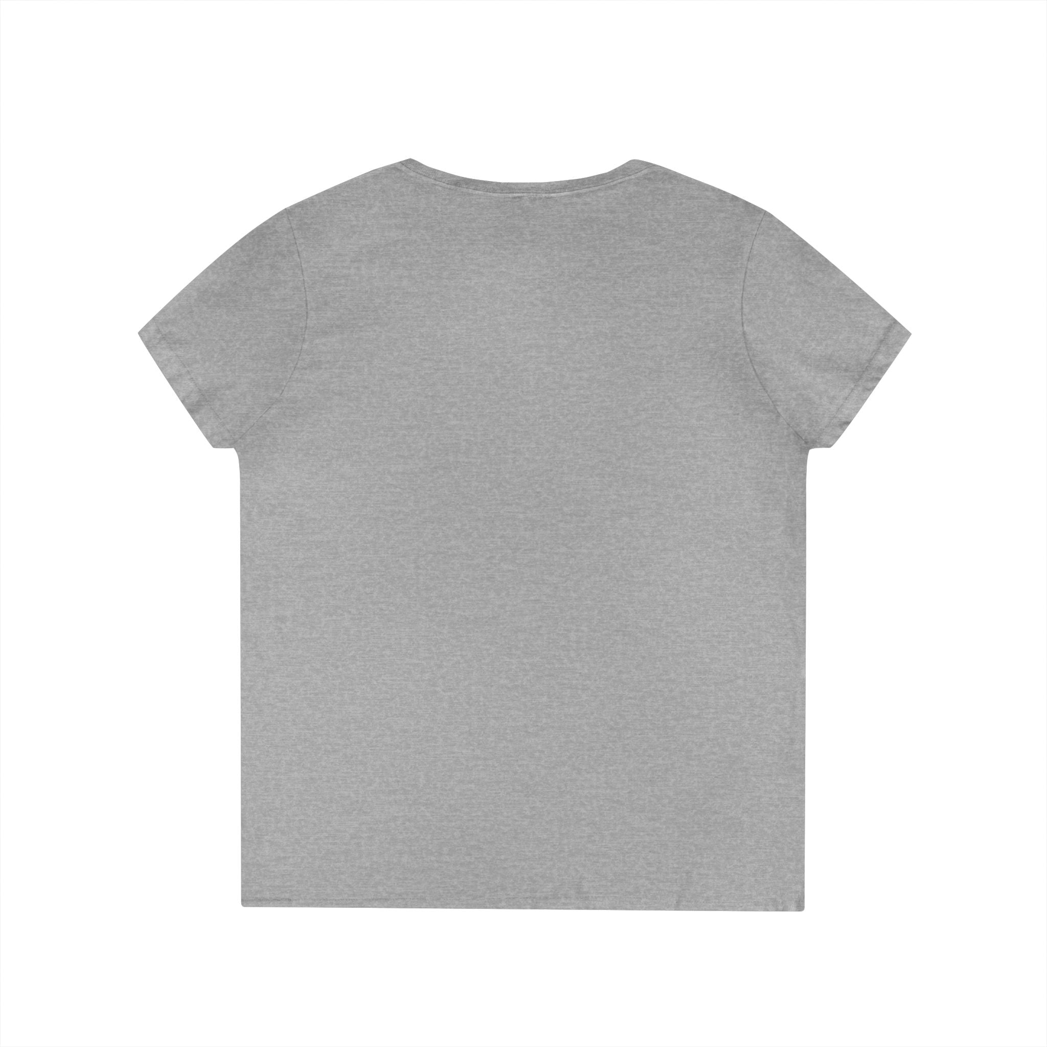 Camiseta con cuello en V "Vive Mejor" para mujer — Camiseta cristiana inspiradora femenina con cruz