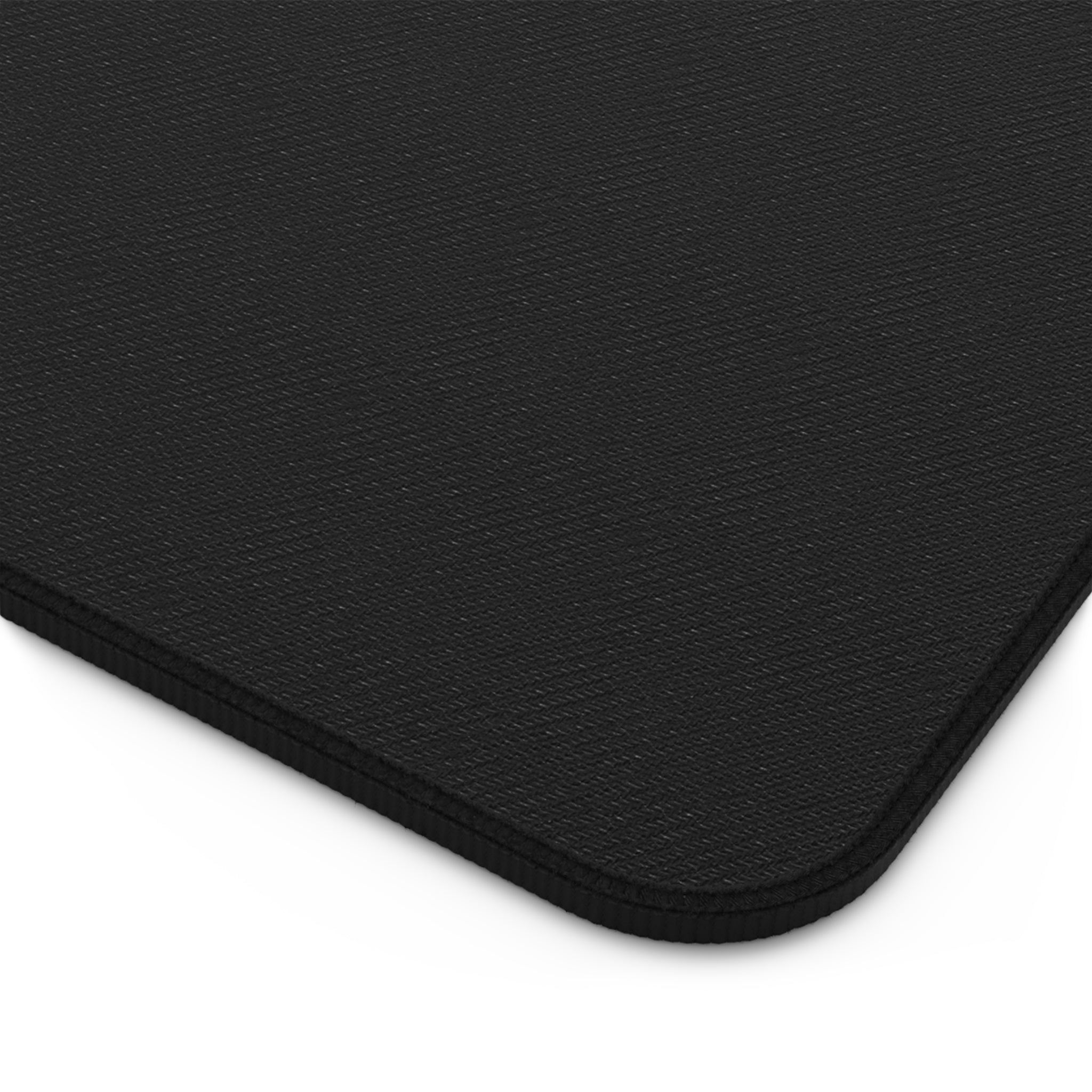Desk Mat — "Live Life Your Way" Black letters, Minimalist Inspirational Desk Pad